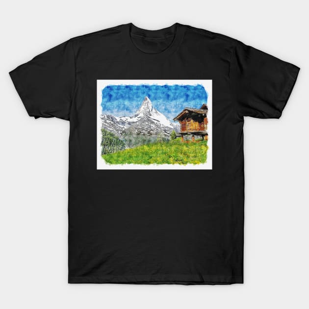 Matterhorn,Zermatt,Switzerland T-Shirt by BokeeLee